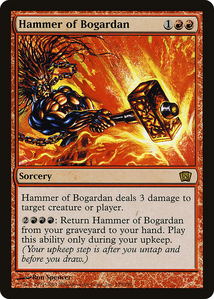 Hammer of Bogardan (8ED-193★) - 8th Edition