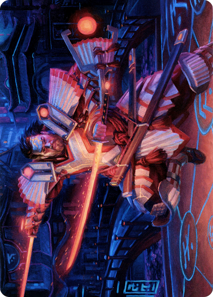 Isshin, Two Heavens as One // Isshin, Two Heavens as One (ANEO-014) - Neon Dynasty Art Series (Borderless) Foil