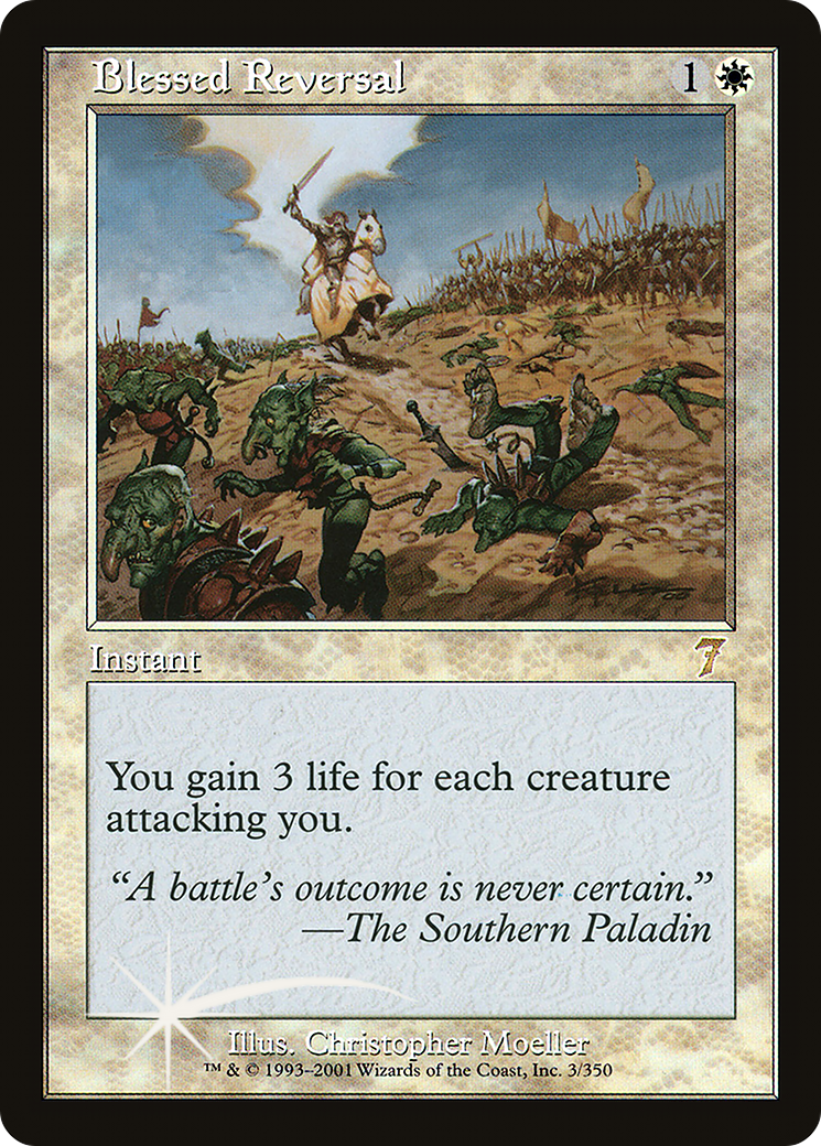 Blessed Reversal (7ED-03★) - 7th Edition