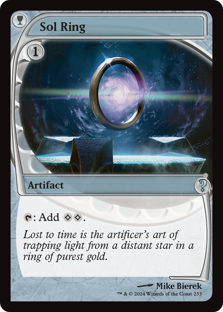 Sol Ring (Future Sight) (MB2-233) - Mystery Booster 2