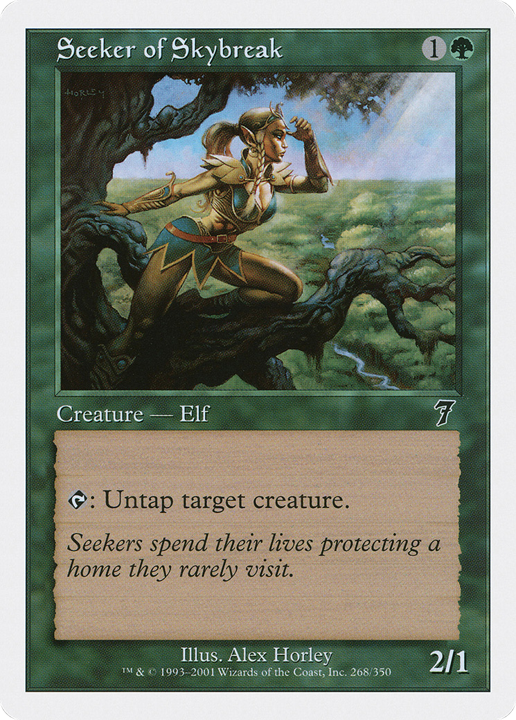 Seeker of Skybreak (7ED-268★) - 7th Edition Foil