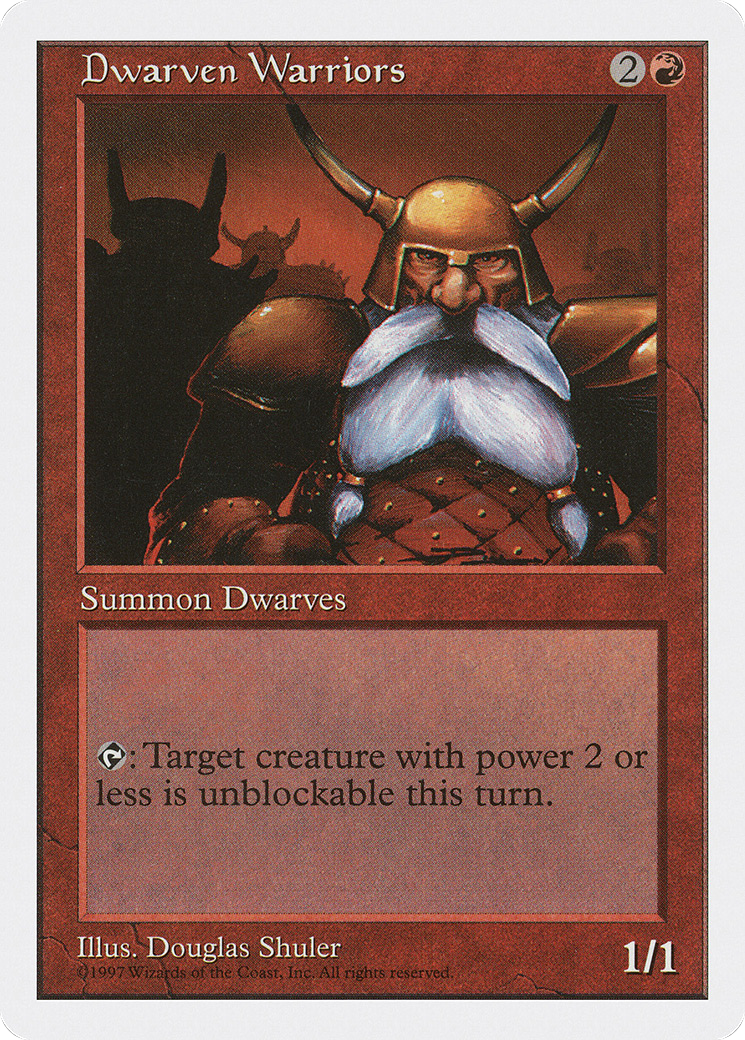Dwarven Warriors (5ED-) - Fifth Edition