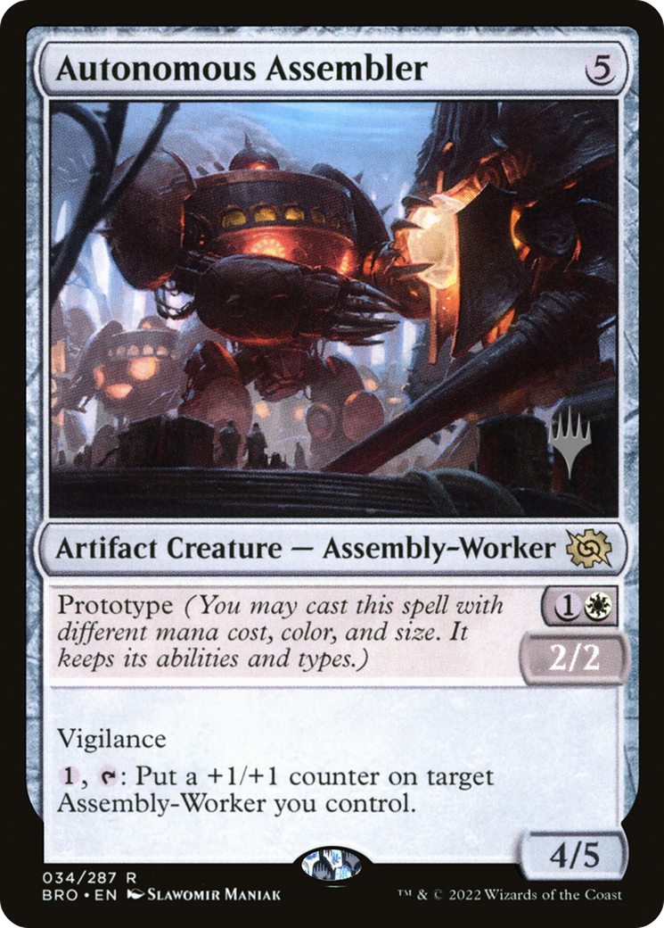 Autonomous Assembler (PPBRO-034) - The Brothers' War Promos Foil
