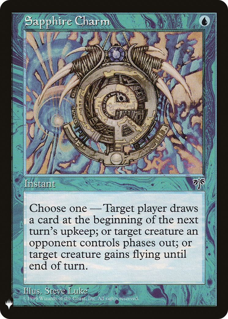 Sapphire Charm (LIST-089) - The List