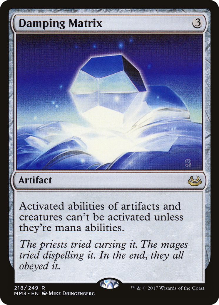 Damping Matrix (MM3-218) - Modern Masters 2017