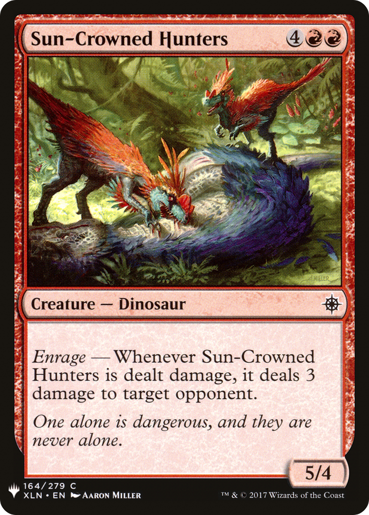Sun-Crowned Hunters (LIST-164) - The List