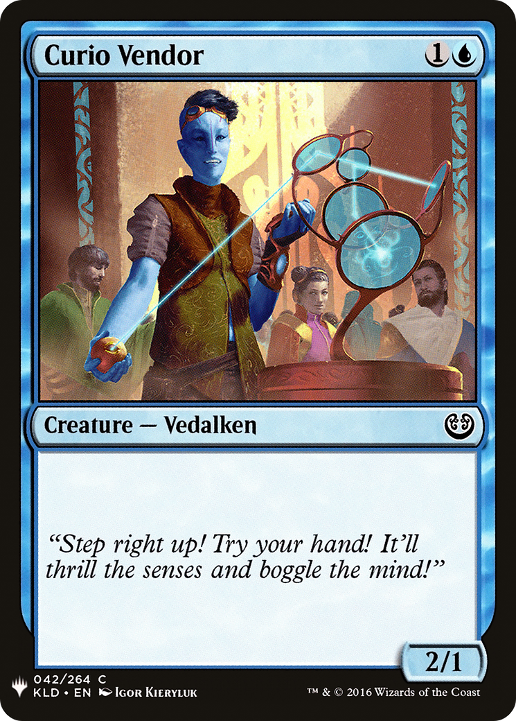 Curio Vendor (LIST-042) - The List