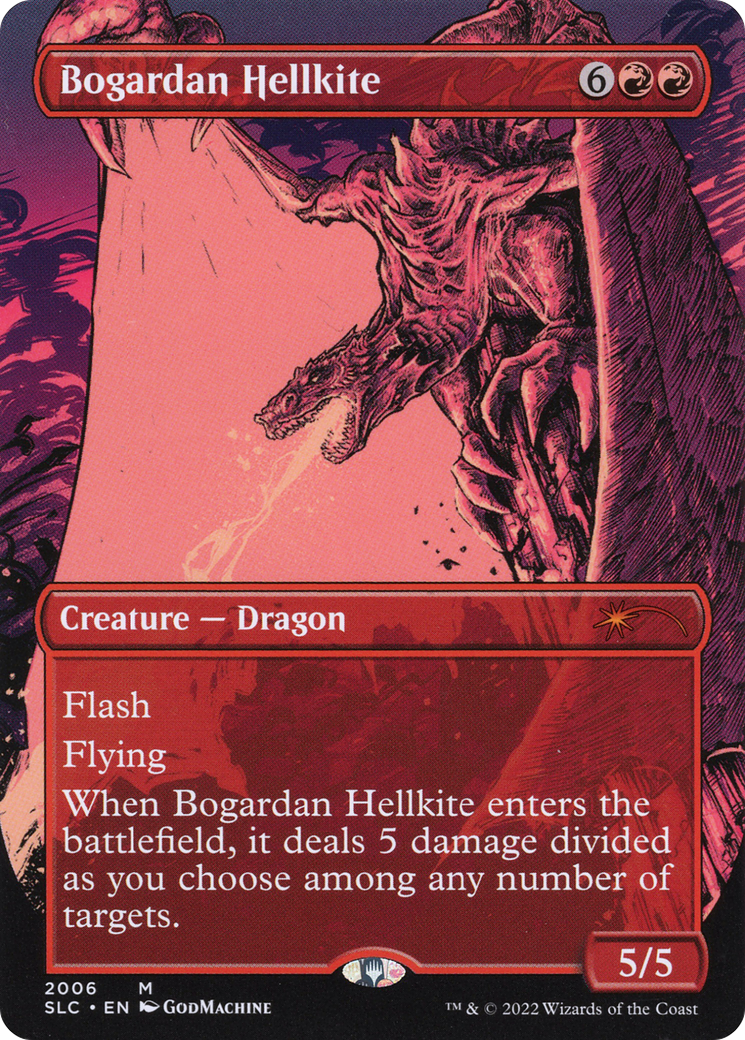 Bogardan Hellkite (SLC-2006) - Secret Lair Countdown Kit (Borderless)