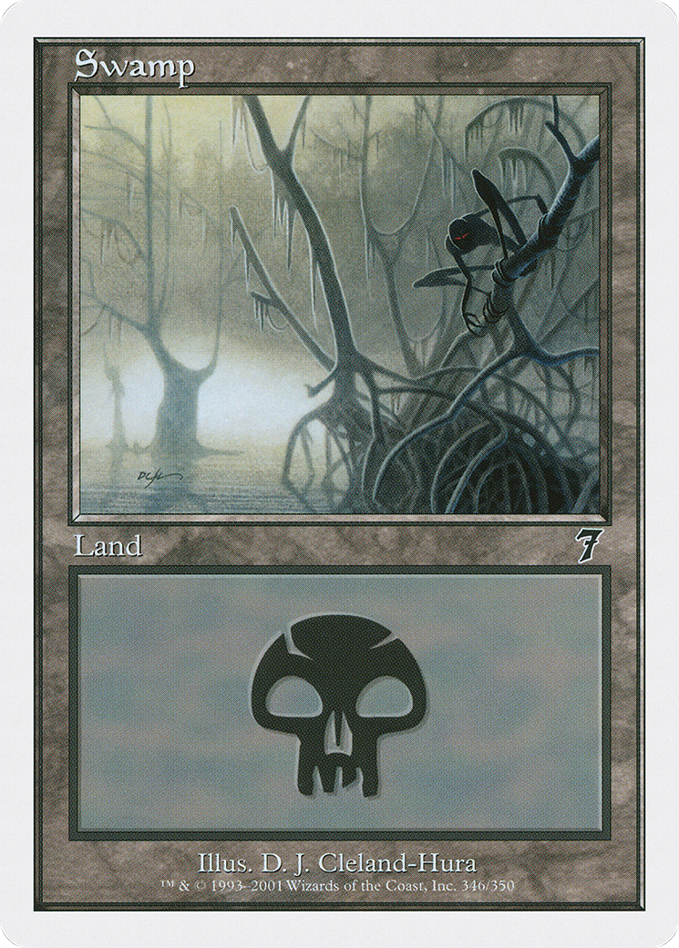 Swamp (7ED-346) - 7th Edition