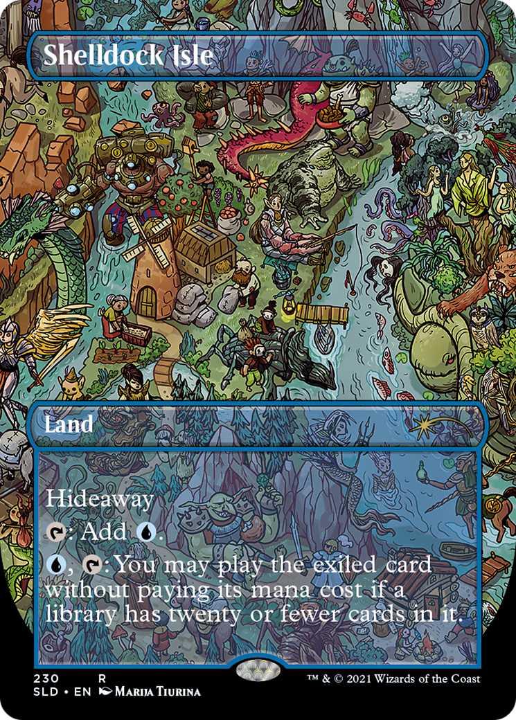 Shelldock Isle (SLD-230) - Secret Lair Drop (Borderless)