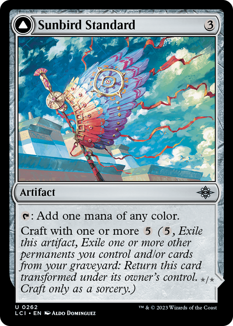 Sunbird Standard (LCI-262) - The Lost Caverns of Ixalan