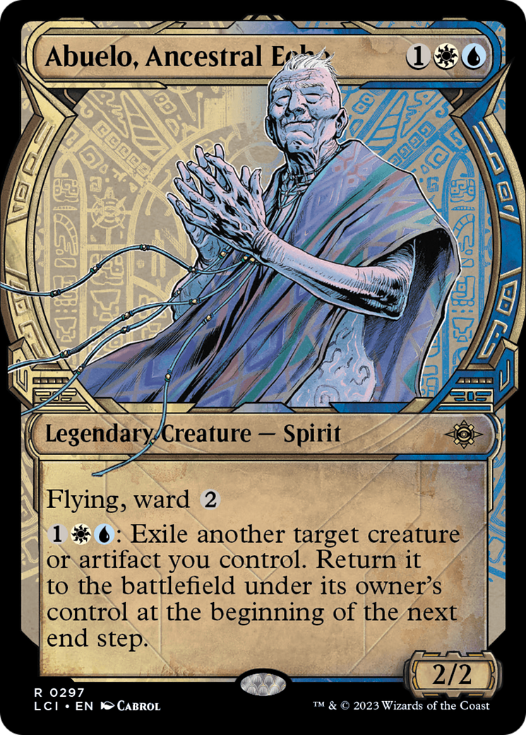Abuelo, Ancestral Echo (Showcase) (LCI-297) - The Lost Caverns of Ixalan: (Showcase) Foil