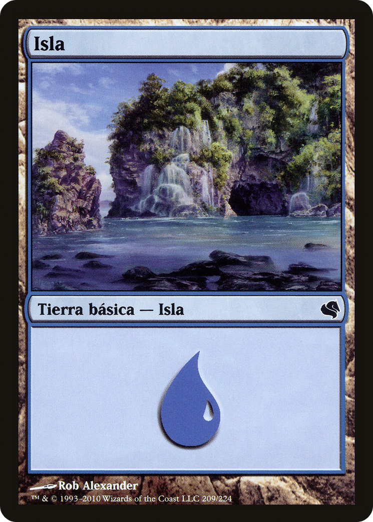 Island (Spanish) - "Isla" (209) (PS11-209) - Salvat 2011