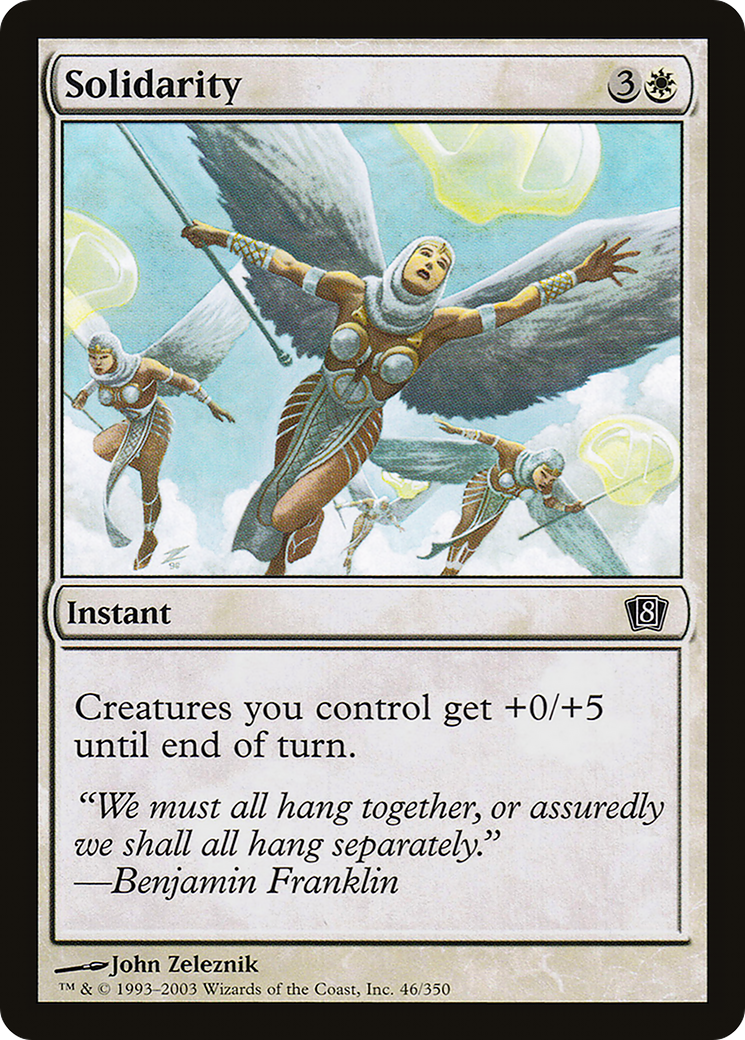 Solidarity (8ED-46★) - 8th Edition Foil