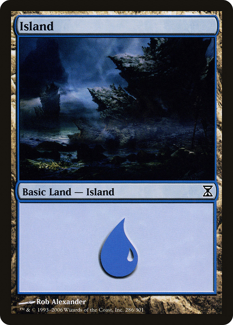 Island (286) (TSP-286) - Time Spiral Foil
