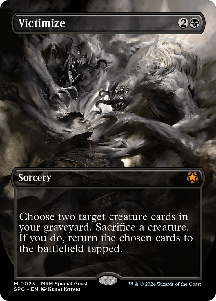 Victimize (Borderless) (SPG-023) - Special Guests Foil