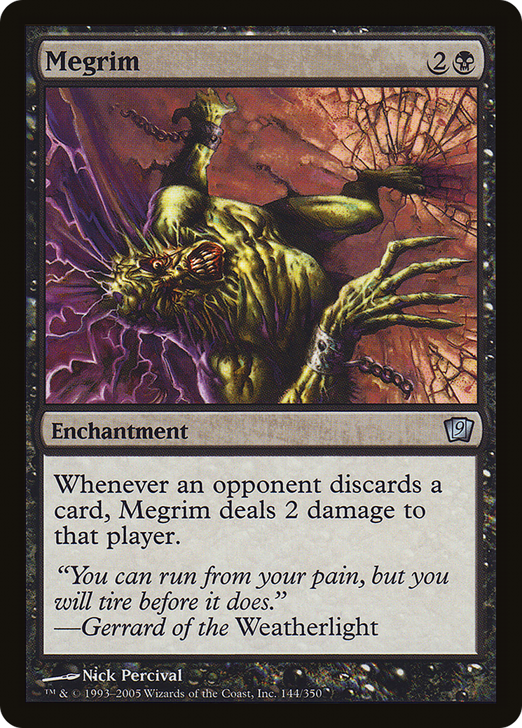 Megrim (9ED-144★) - 9th Edition Foil