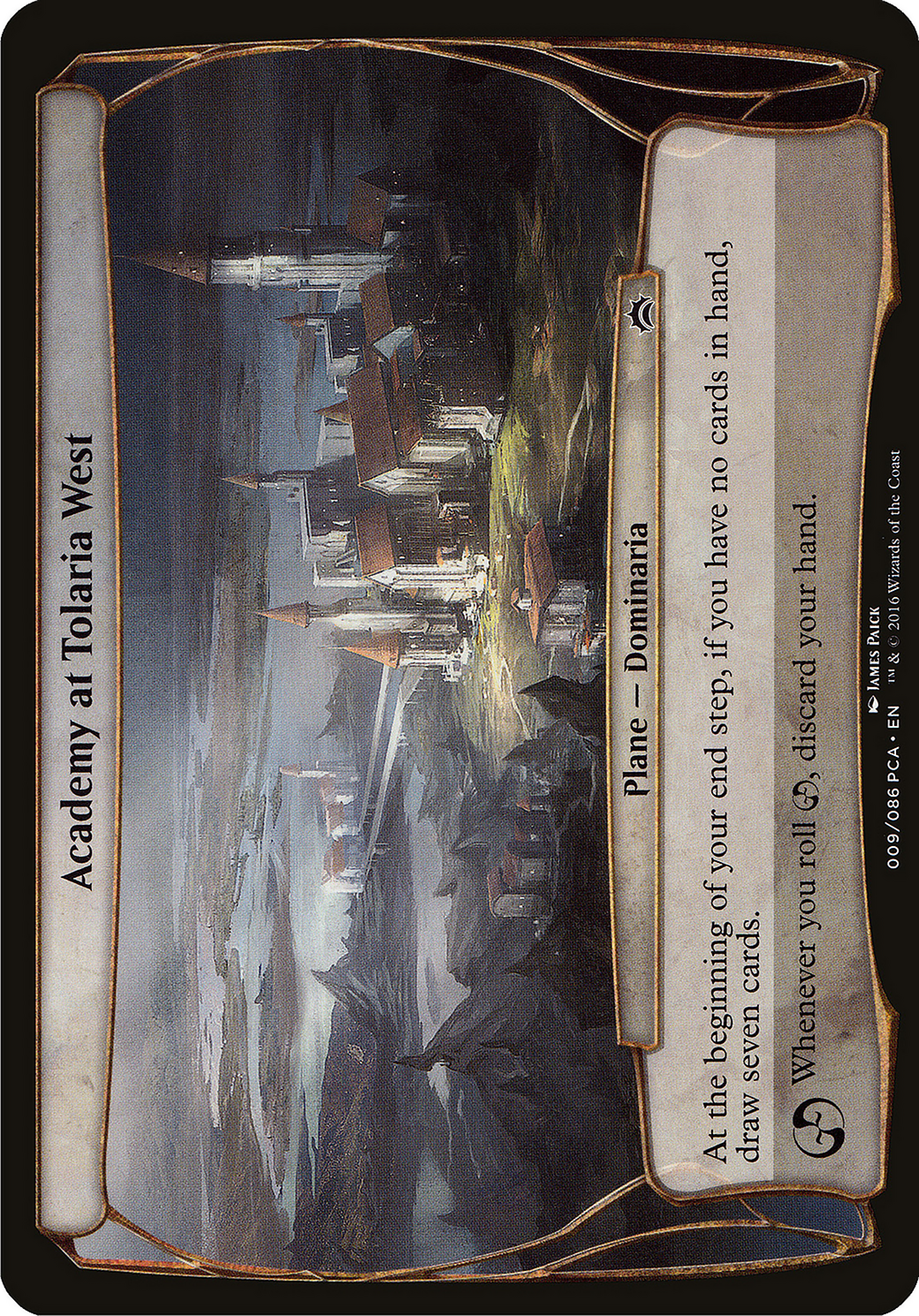 Academy at Tolaria West (Planechase Anthology) (OVER-) - Planechase Anthology Planes