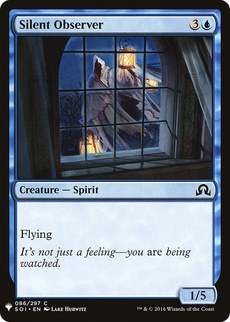 Silent Observer (LIST-086) - The List