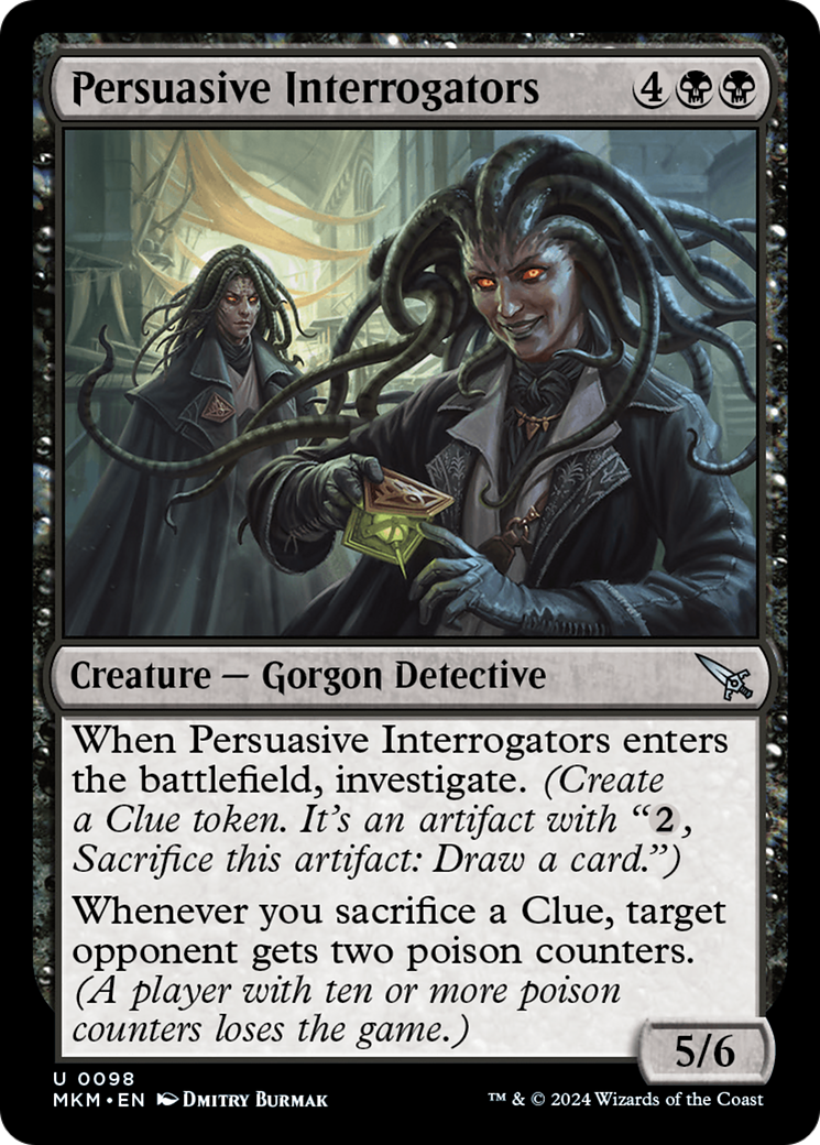 Persuasive Interrogators (MKM-098) - Murders at Karlov Manor Foil