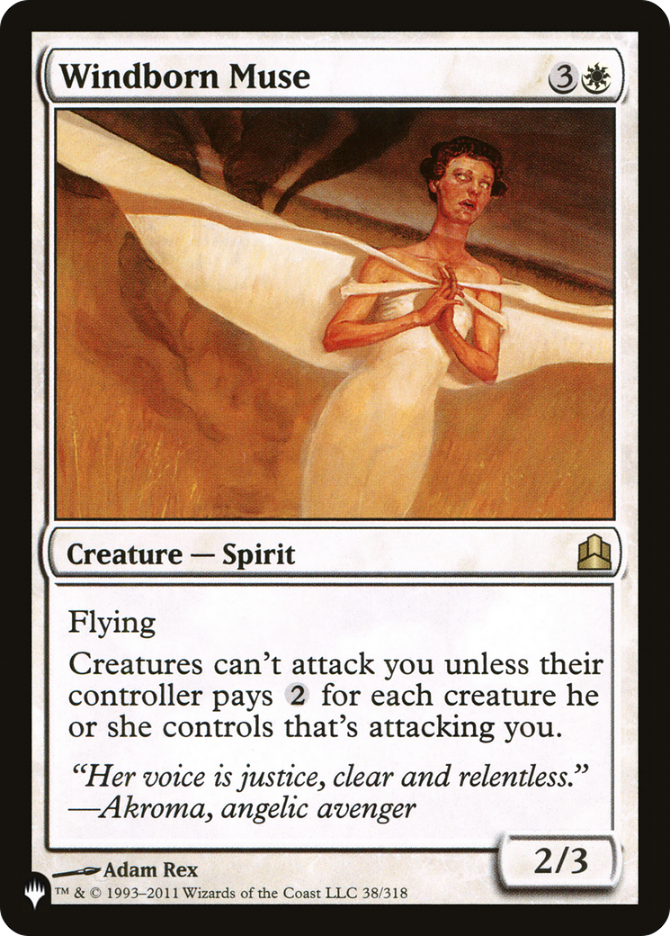 Windborn Muse (LIST-38/318) - The List