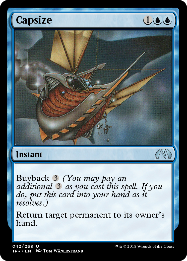 Capsize (TPR-042) - Tempest Remastered Foil