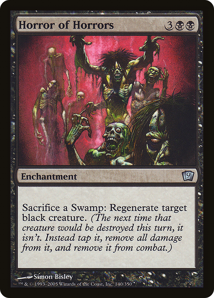 Horror of Horrors (9ED-140★) - 9th Edition Foil