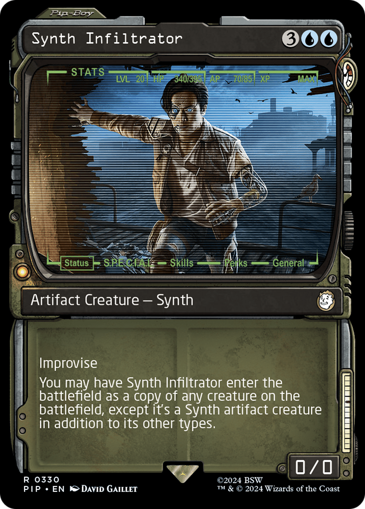 Synth Infiltrator (Showcase) (PIP-330) - Fallout: (Showcase)