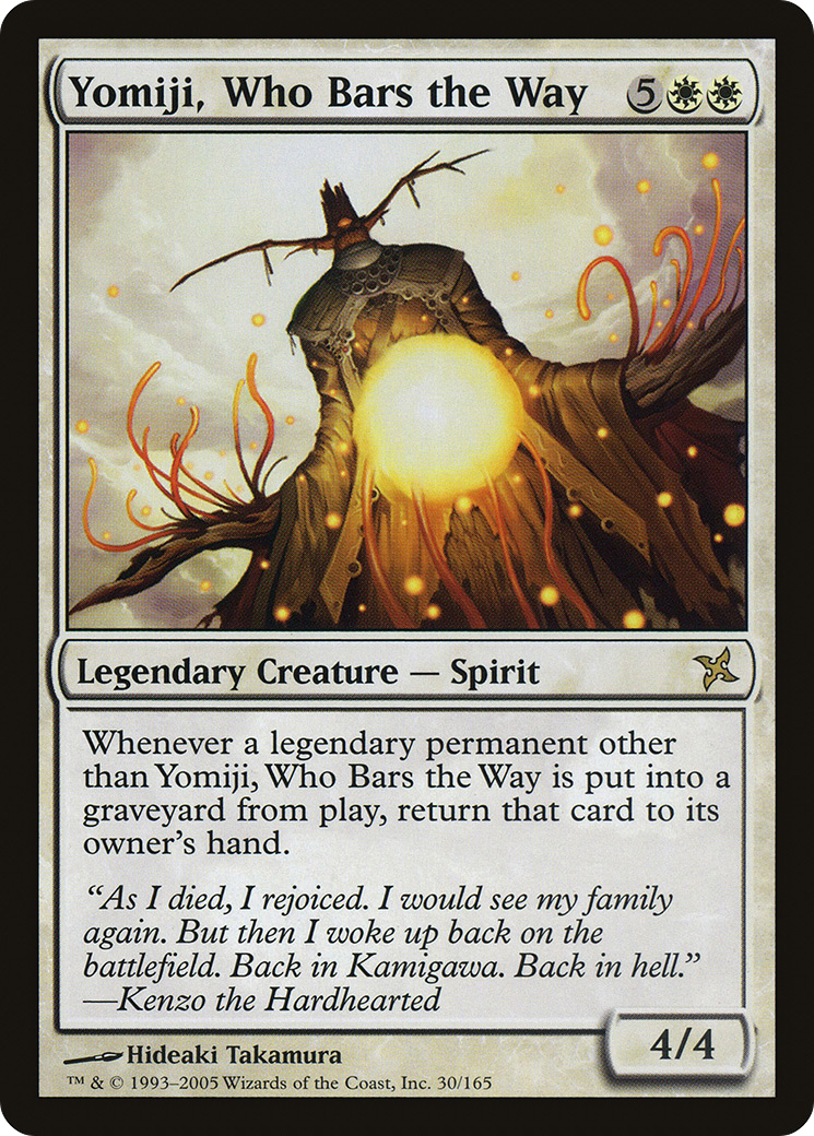 Yomiji, Who Bars the Way (BOK-030) - Betrayers of Kamigawa