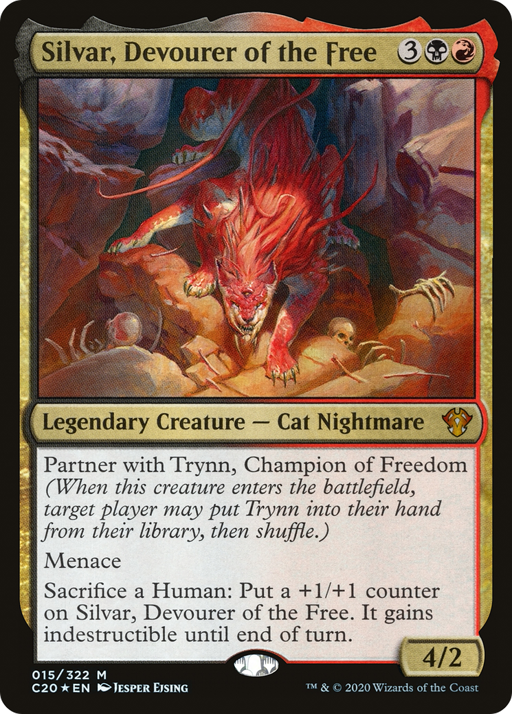 Silvar, Devourer of the Free (C20-015) - Commander 2020