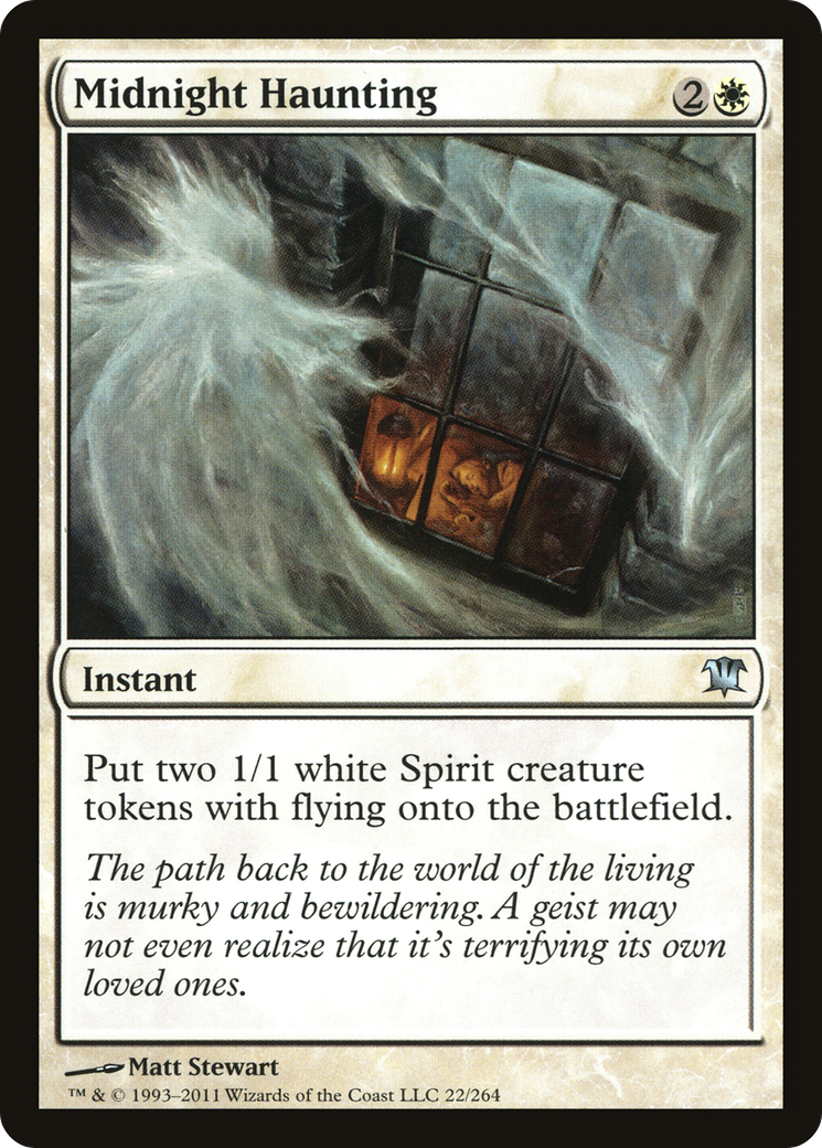 Midnight Haunting (ISD-022) - Innistrad Foil