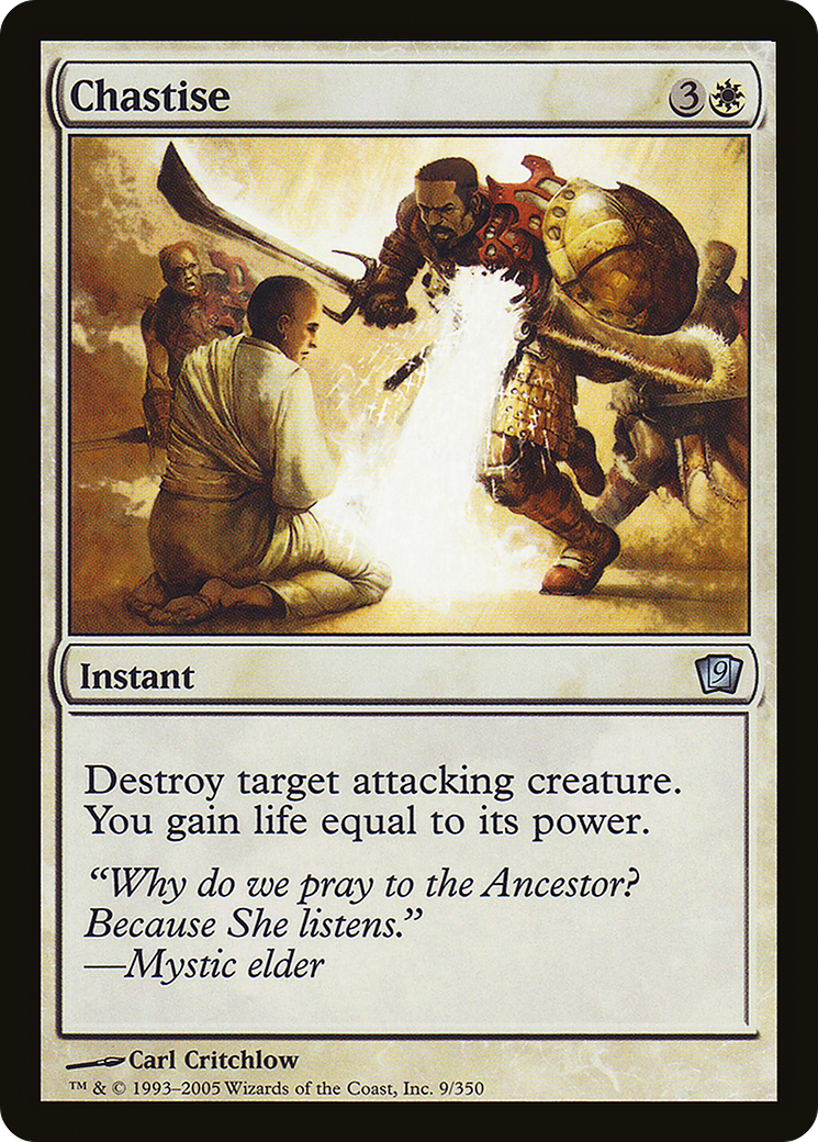 Chastise (9ED-09★) - 9th Edition Foil