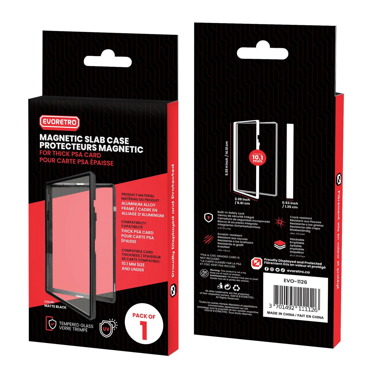 EVORETRO Magnetic Case bumper for PSA slab