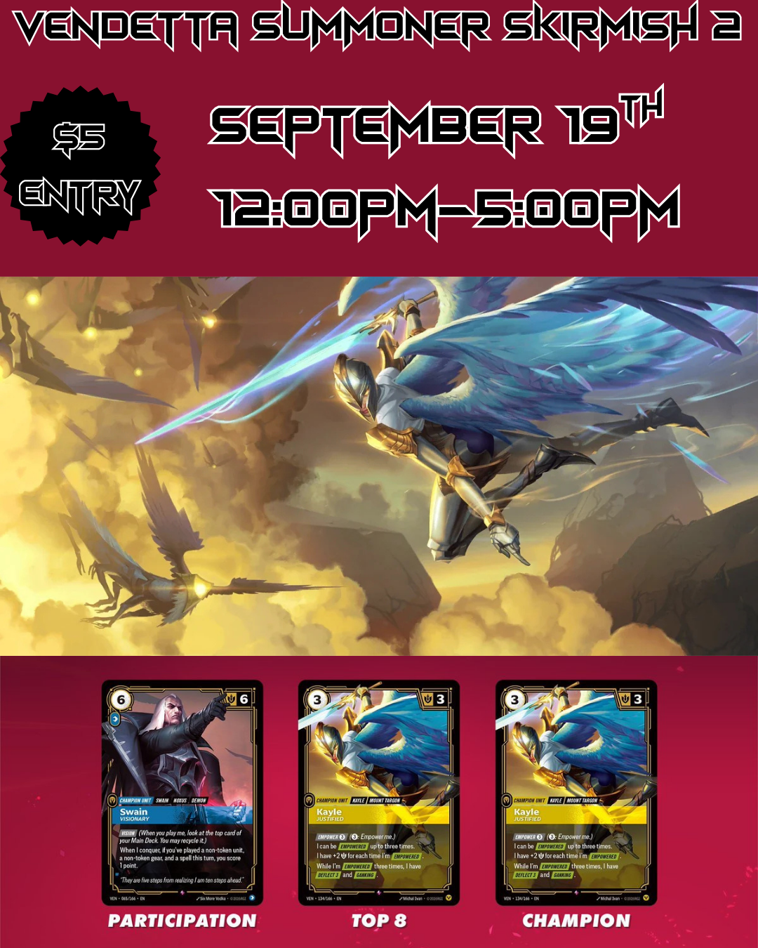 Vendetta Summoner Skirmish 2 Ticket