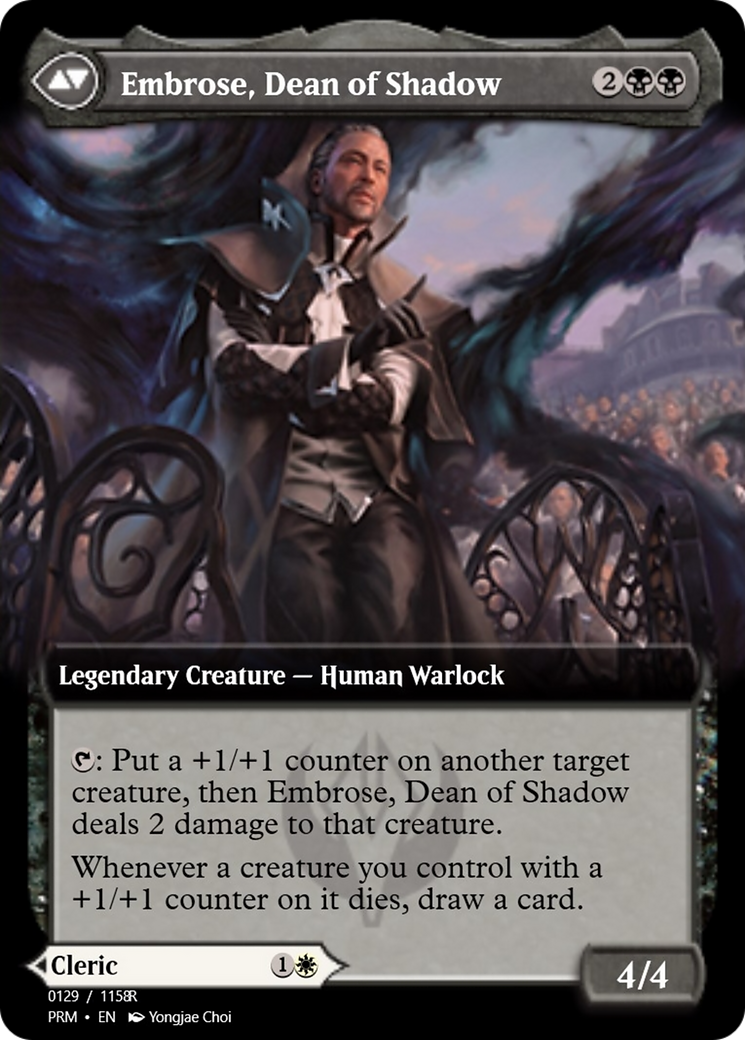 Shaile, Dean of Radiance // Embrose, Dean of Shadow (PRM-90228) - Magic Online Promos Foil