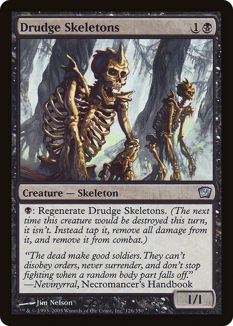 Drudge Skeletons (9ED-126★) - 9th Edition