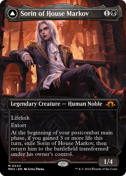 Sorin of House Markov (Borderless) (MH3-444) - Modern Horizons 3