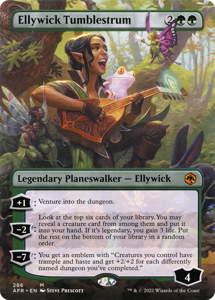 Ellywick Tumblestrum (Borderless) (AFR-286) - Adventures in the Forgotten Realms