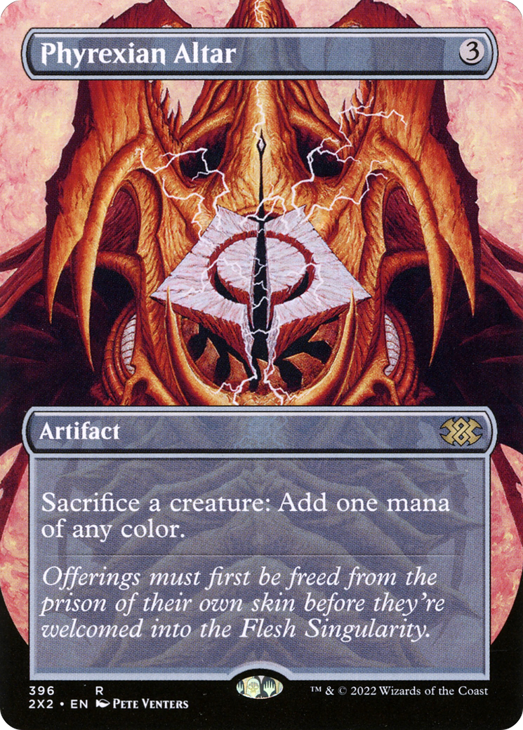 Phyrexian Altar (Borderless) (2X2-396) - Double Masters 2022