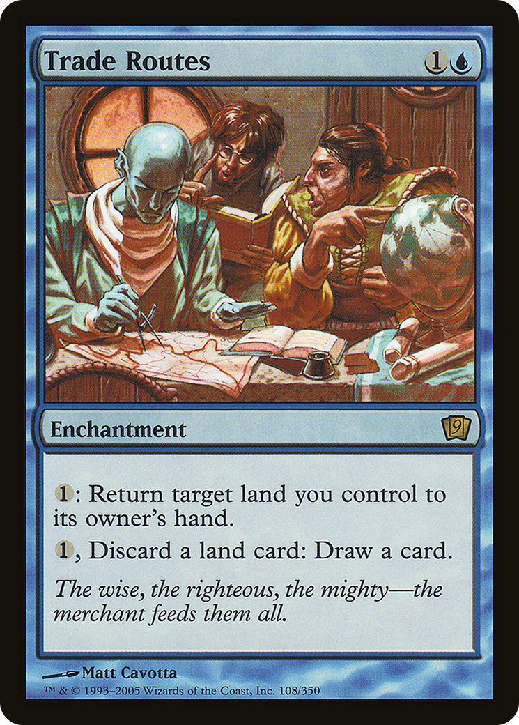 Trade Routes (9ED-108★) - 9th Edition Foil