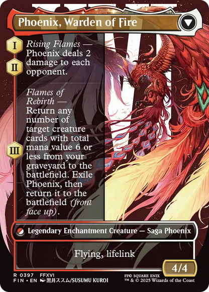 Joshua, Phoenix's Dominant (Borderless) (FIN-397) - FINAL FANTASY: (enchantment)