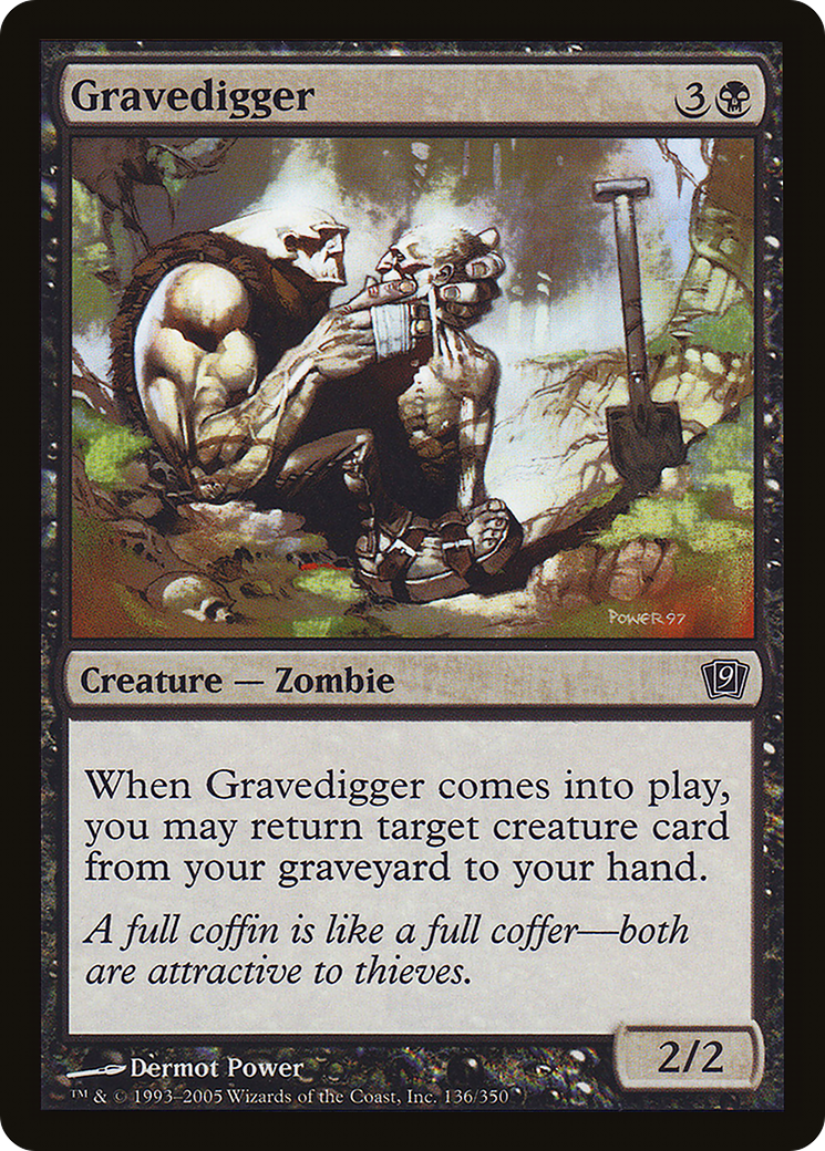 Gravedigger (9ED-136★) - 9th Edition Foil