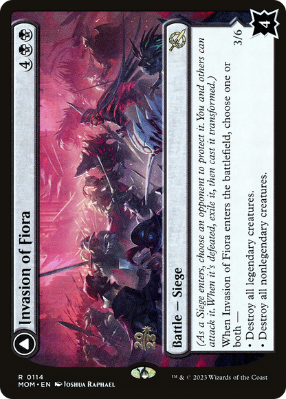 Invasion of Fiora (PRE-114) - March of the Machine Promos Foil