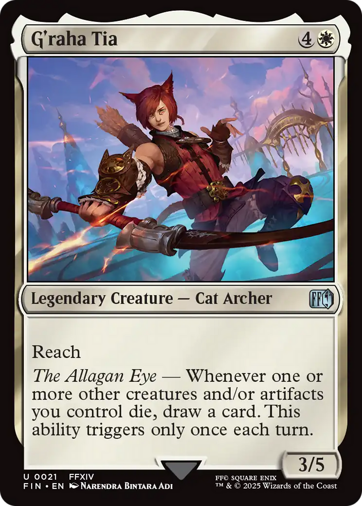 G'raha Tia (FIN-021) - FINAL FANTASY Foil