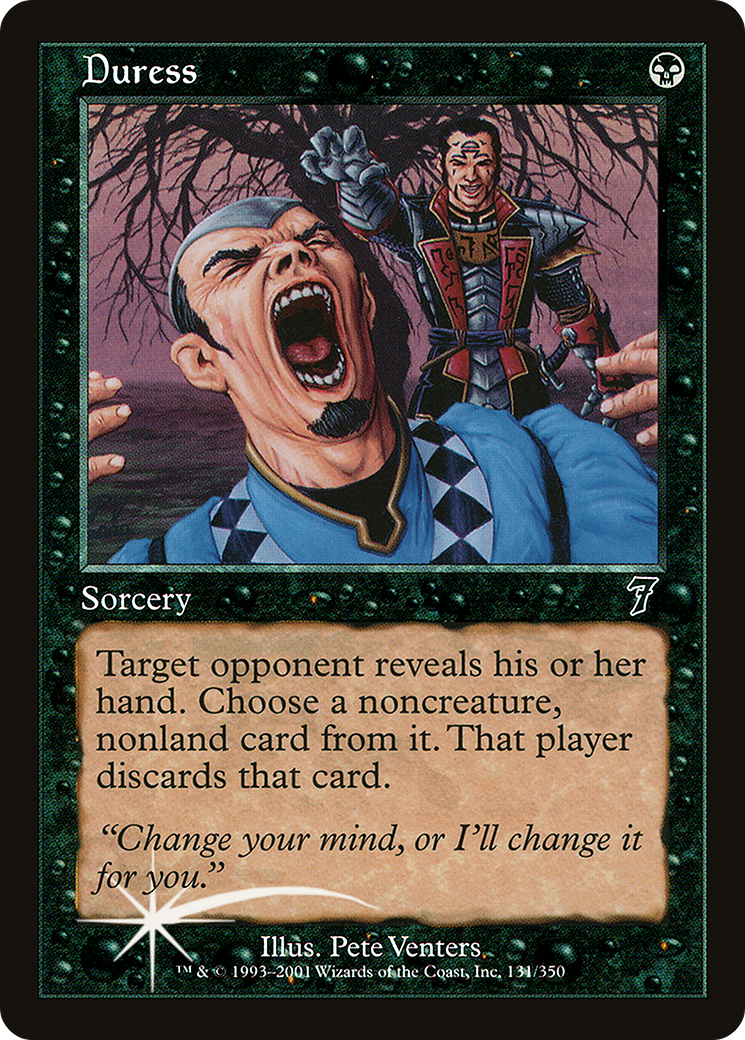 Duress (7ED-131★) - 7th Edition Foil