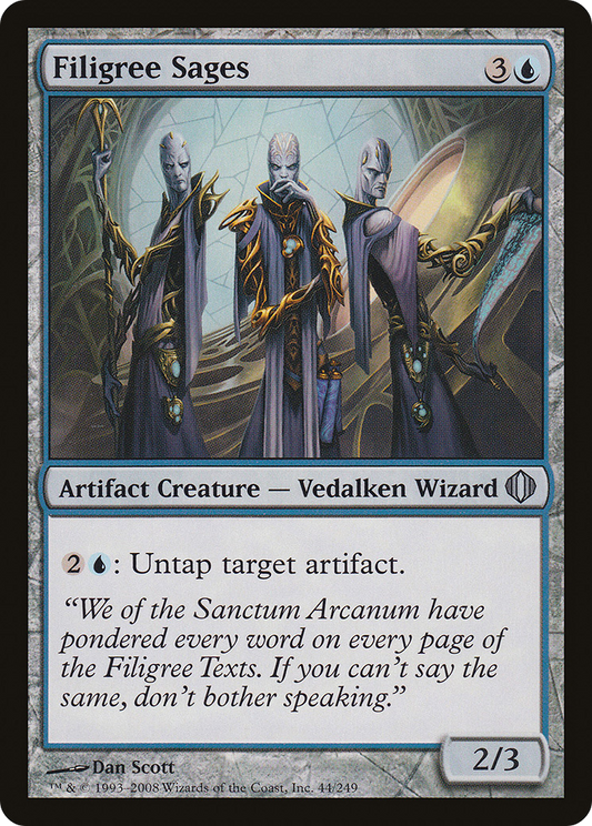 Filigree Sages (ALA-044) - Shards of Alara Foil