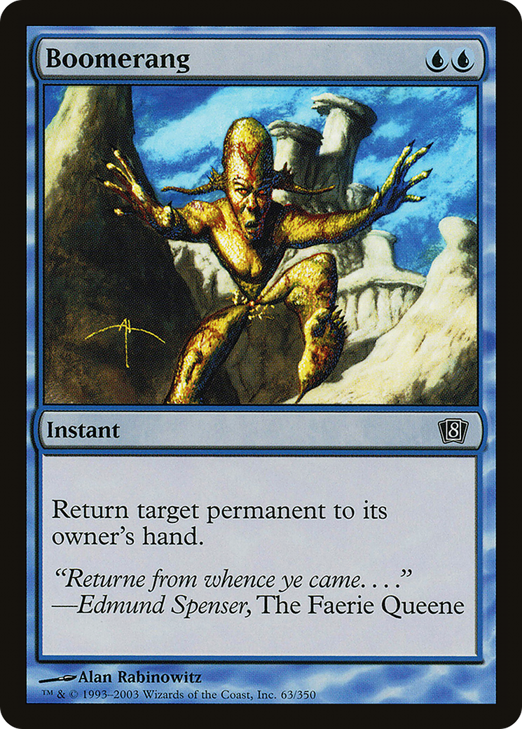 Boomerang (8ED-63★) - 8th Edition Foil