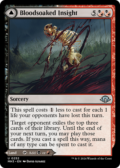 Bloodsoaked Insight (MH3-252) - Modern Horizons 3