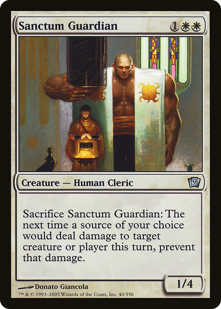 Sanctum Guardian (9ED-40★) - 9th Edition Foil