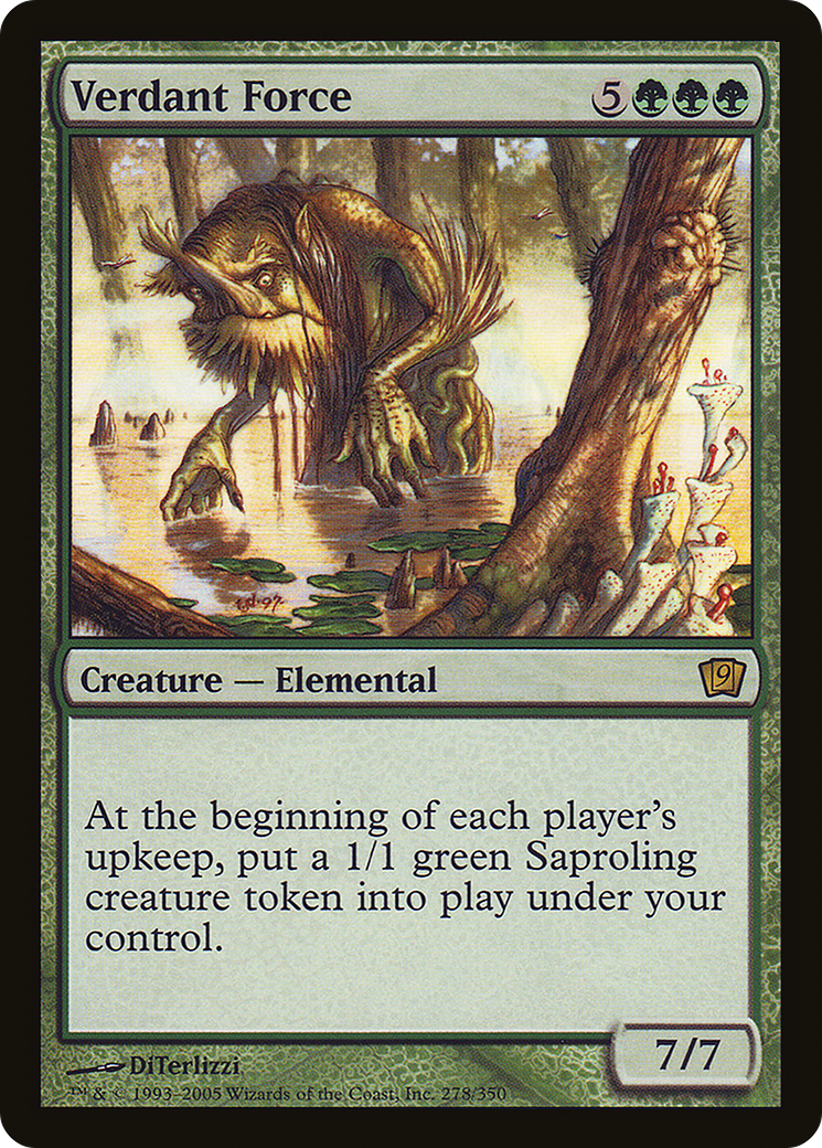 Verdant Force (9ED-278★) - 9th Edition